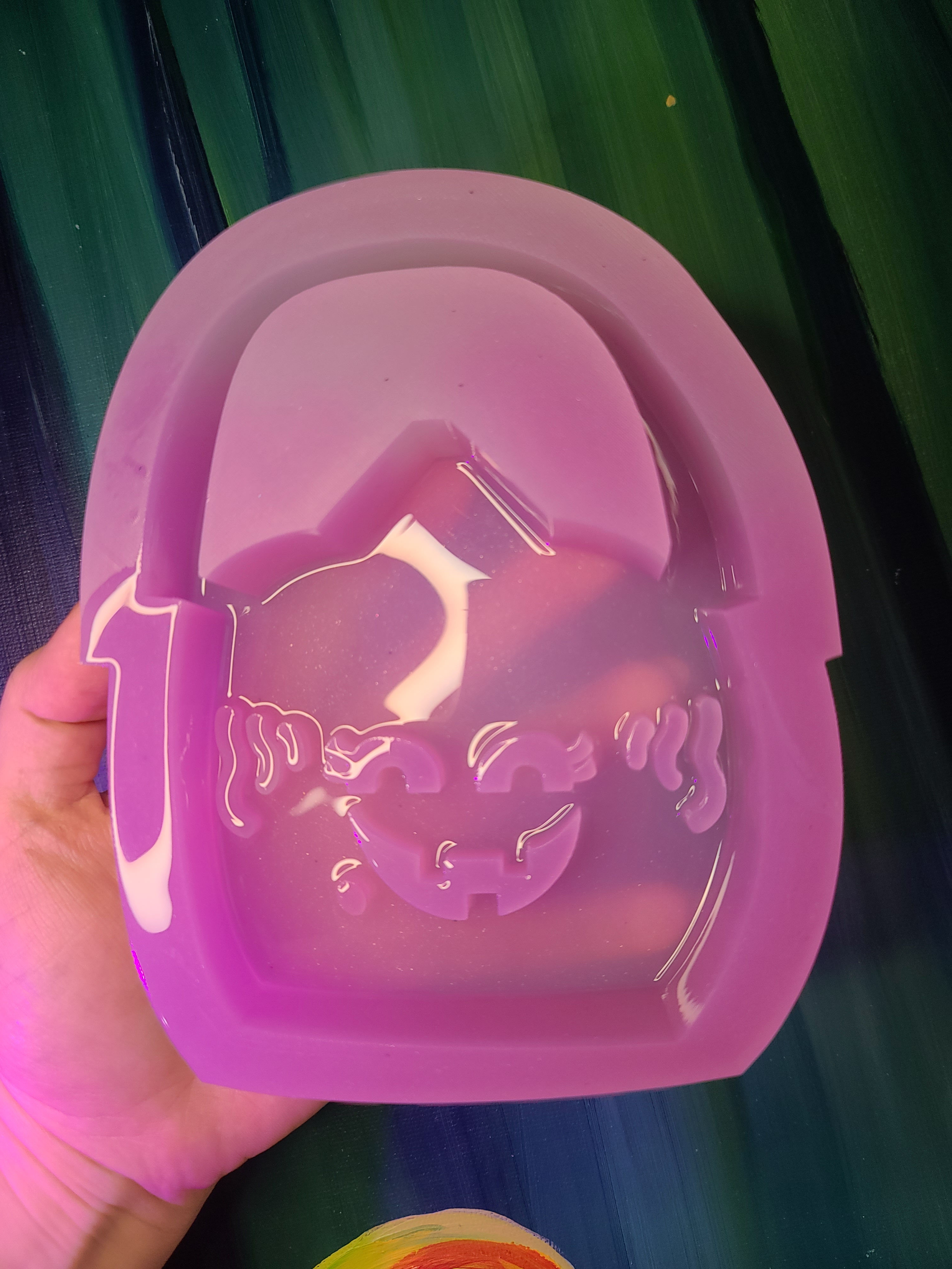 Large Witch Bucket Handmade Silicone Mold