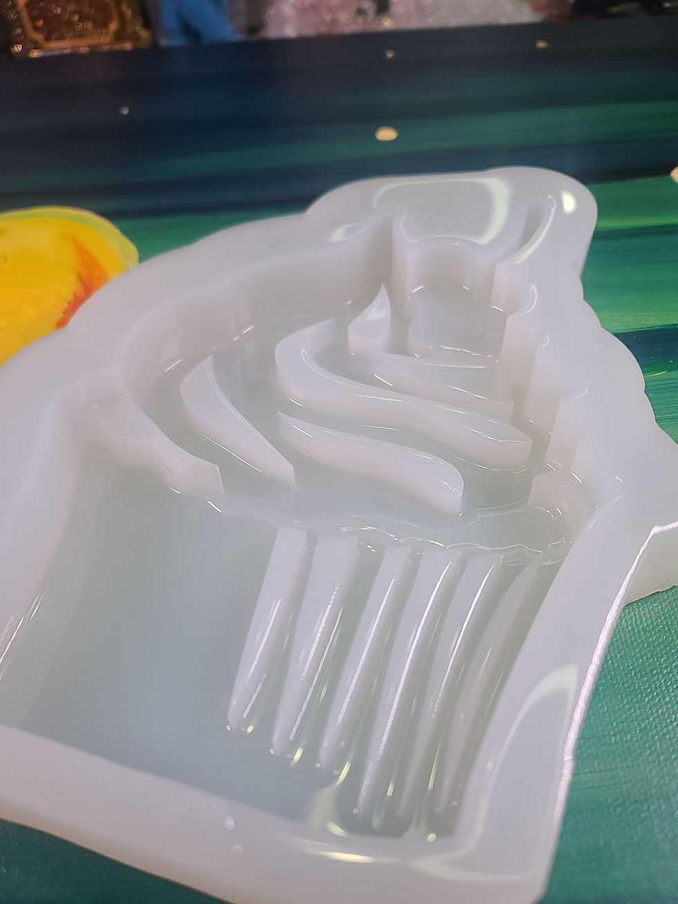 Thumbnail: XL Cherry Cupcake Glossy 3D Standing Handmade Silicone Mold
