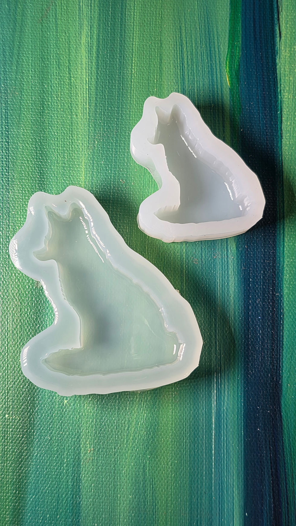 Thumbnail: Fox Glossy Handmade Silicone Mold Choose Size