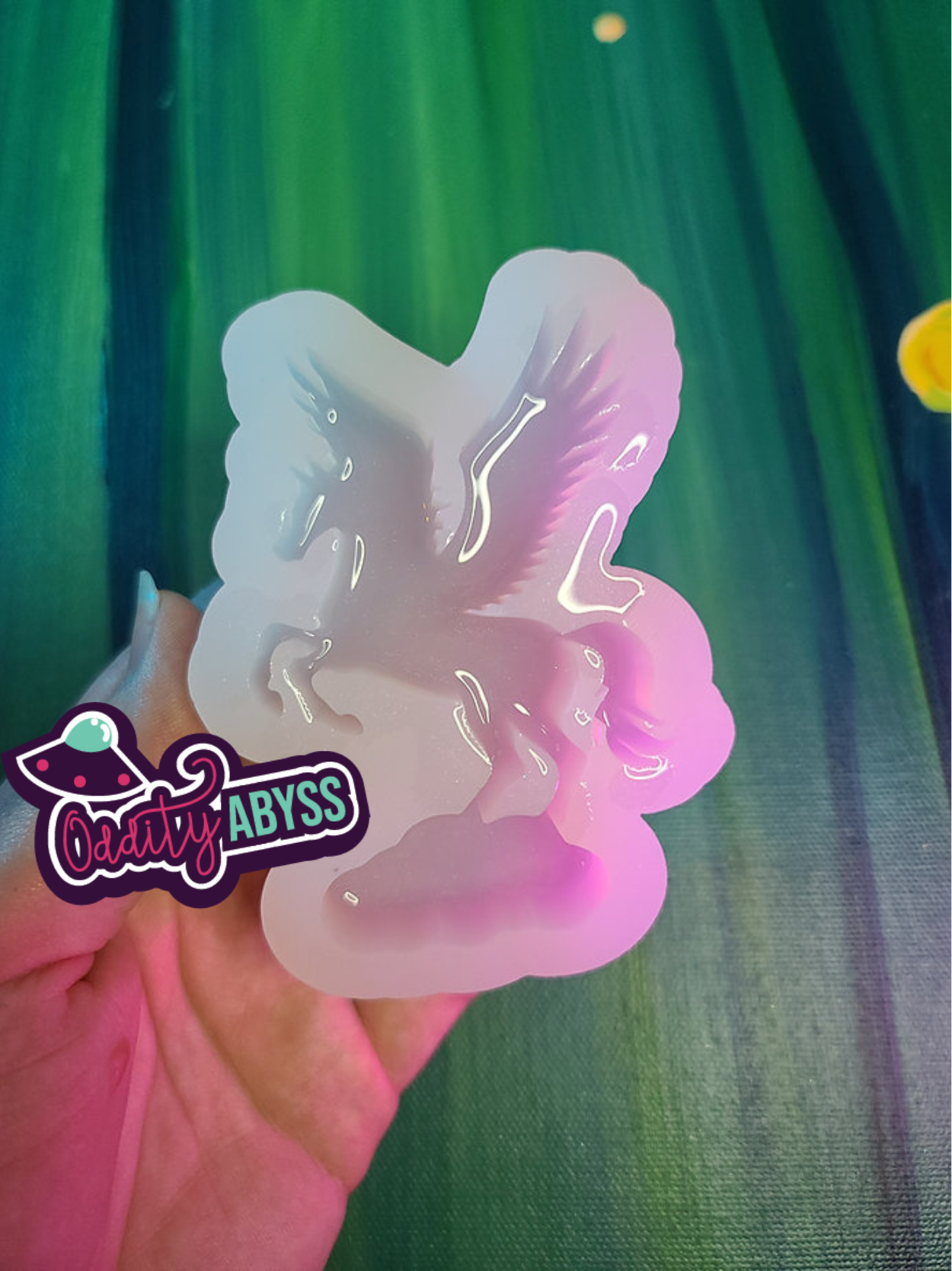 Pegasus Cloud Medium Handmade Silicone Mold