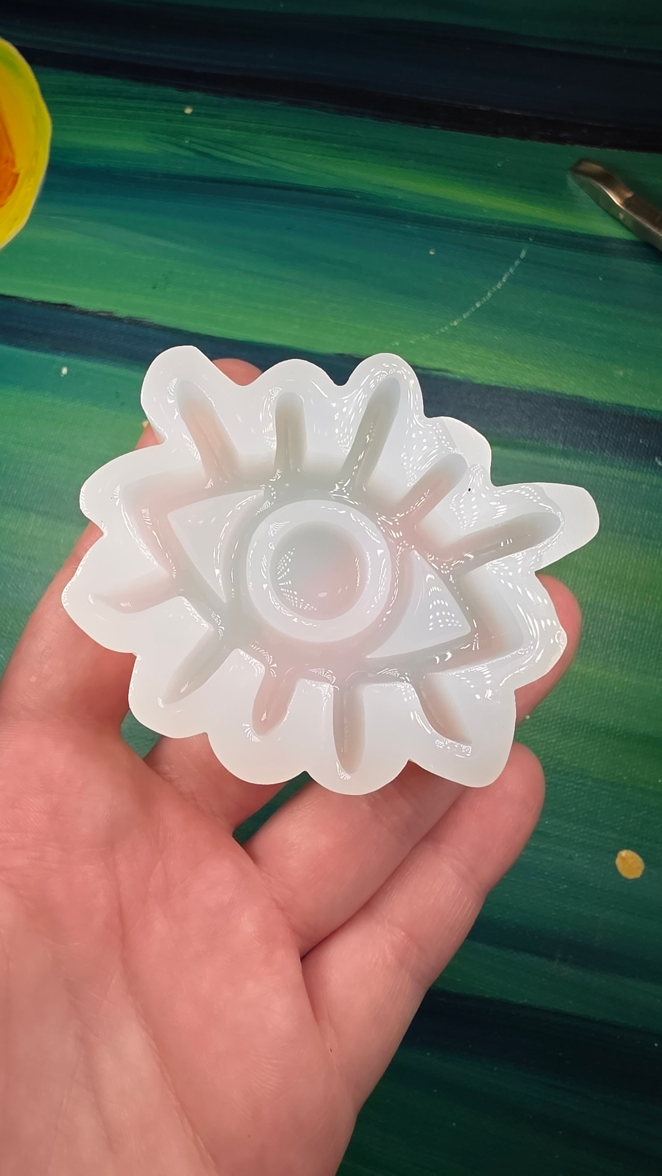 Eye Mold Glossy Handmade Silicone Mold Epoxy Art Keychain mold