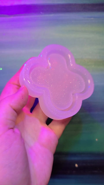 Thumbnail: Small Domed Tray Irregular Handmade Silicone Mold