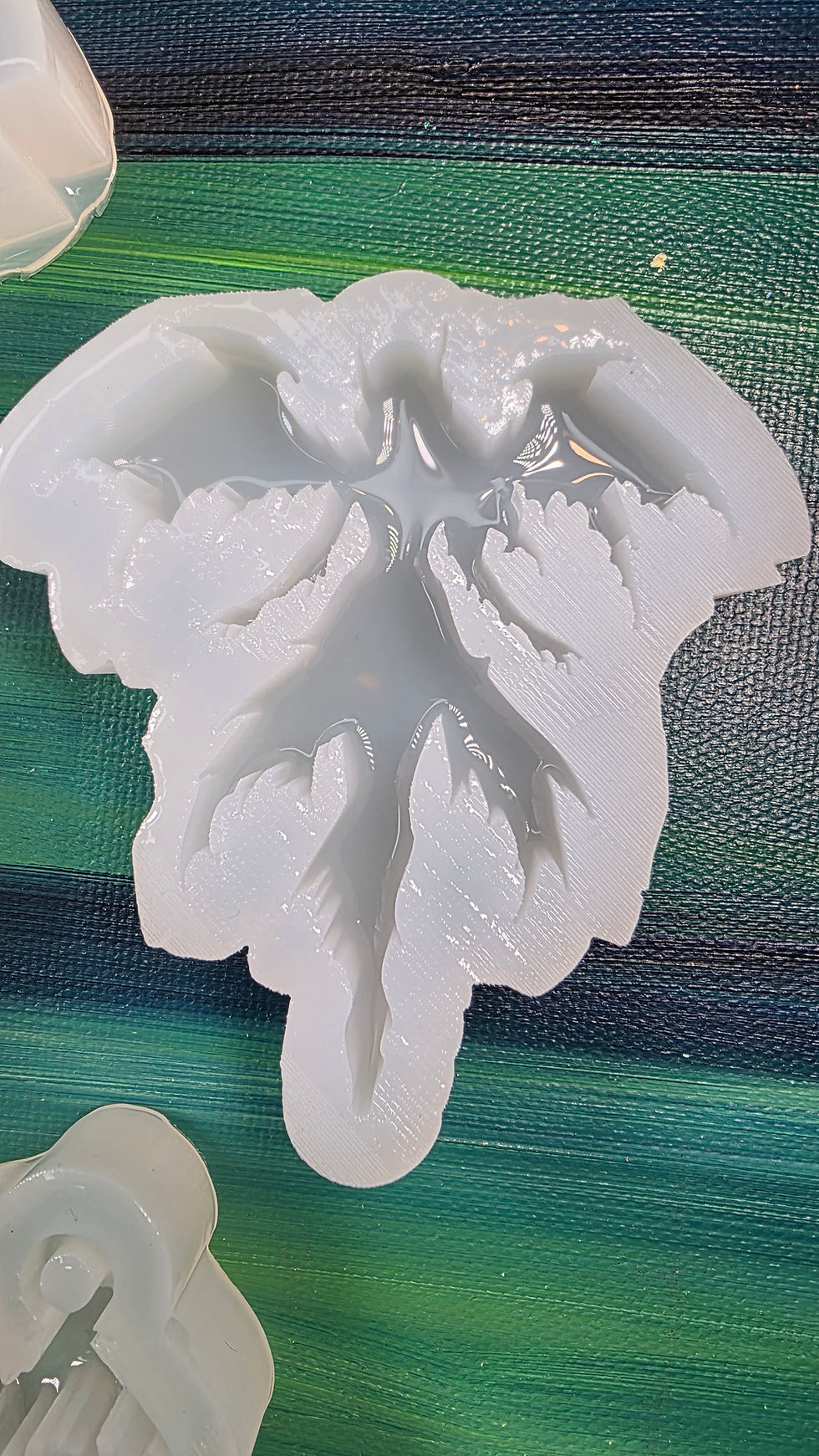 Thumbnail: Dark Fairy Glossy Silicone Mold Handmade