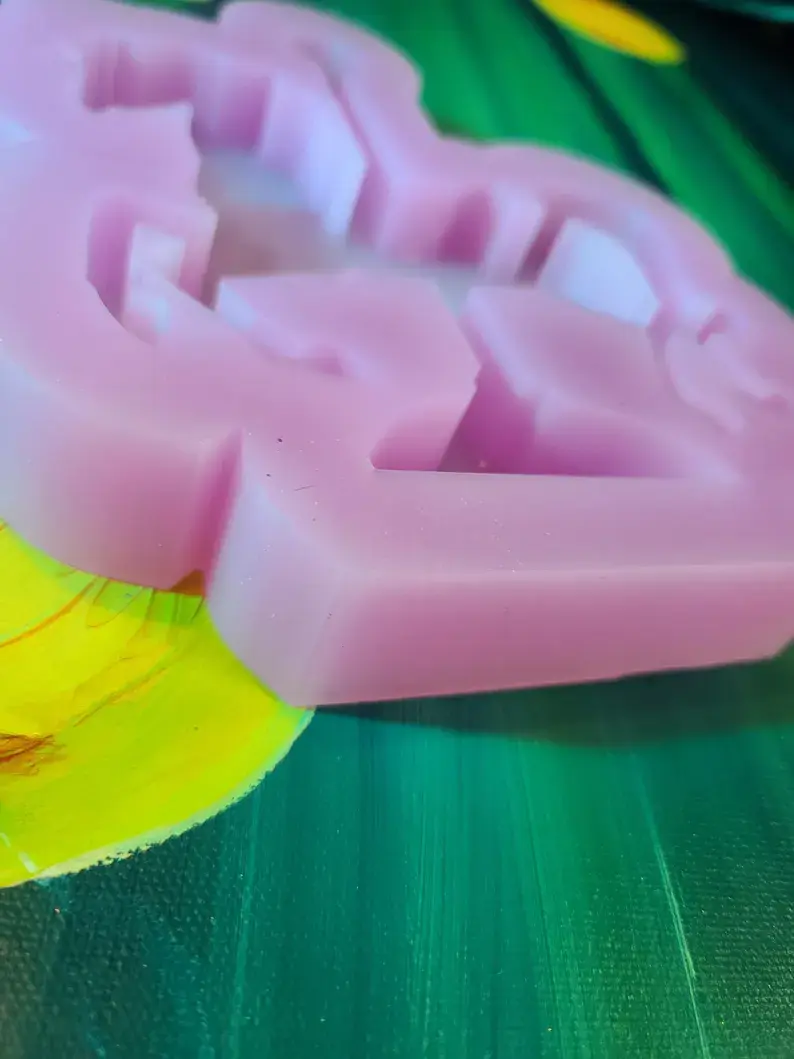 Thumbnail: XL Carousel Horse Handmade Silicone MOld Glossy Deep Standing Dopamine Decor