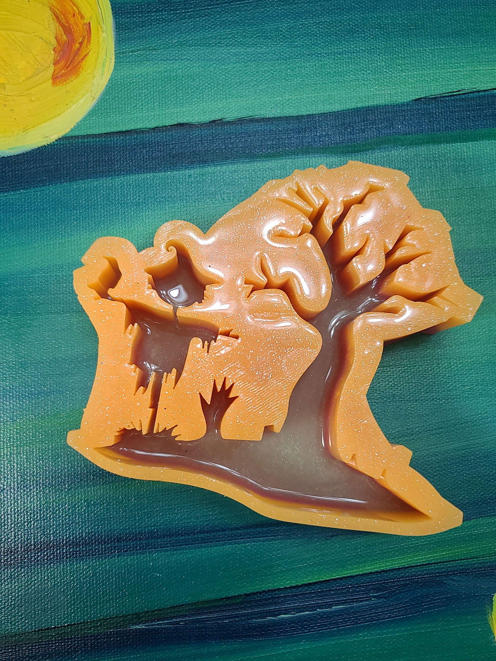 Thumbnail: Spooky Scarecrow Scene Standing Deep Silicone Mold