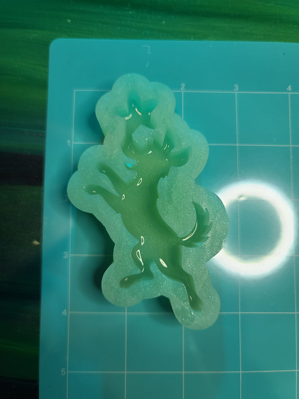 Thumbnail: Star Dog Silicone Mold Keychain Magnet Handmade Mold