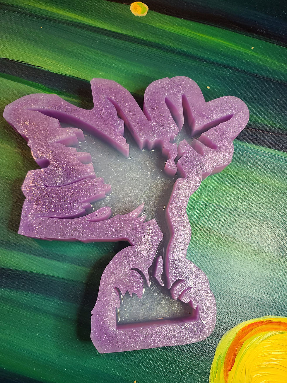 Thumbnail: XL Dragonfly Fairy Standing Mold Handmade Silicone Mold