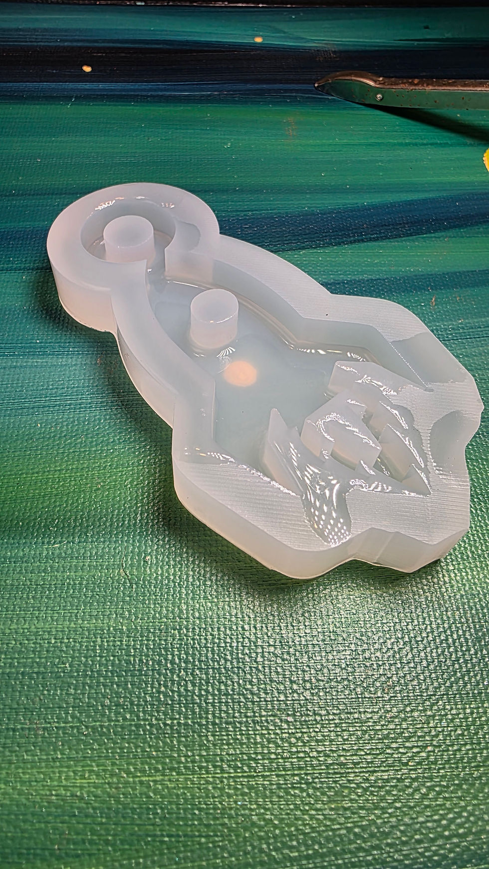 Thumbnail: Looped Rocket Handmade Silicone Mold