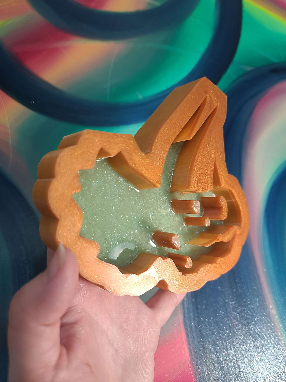 Thumbnail: Triceratops Skull Deep Silicone Mold