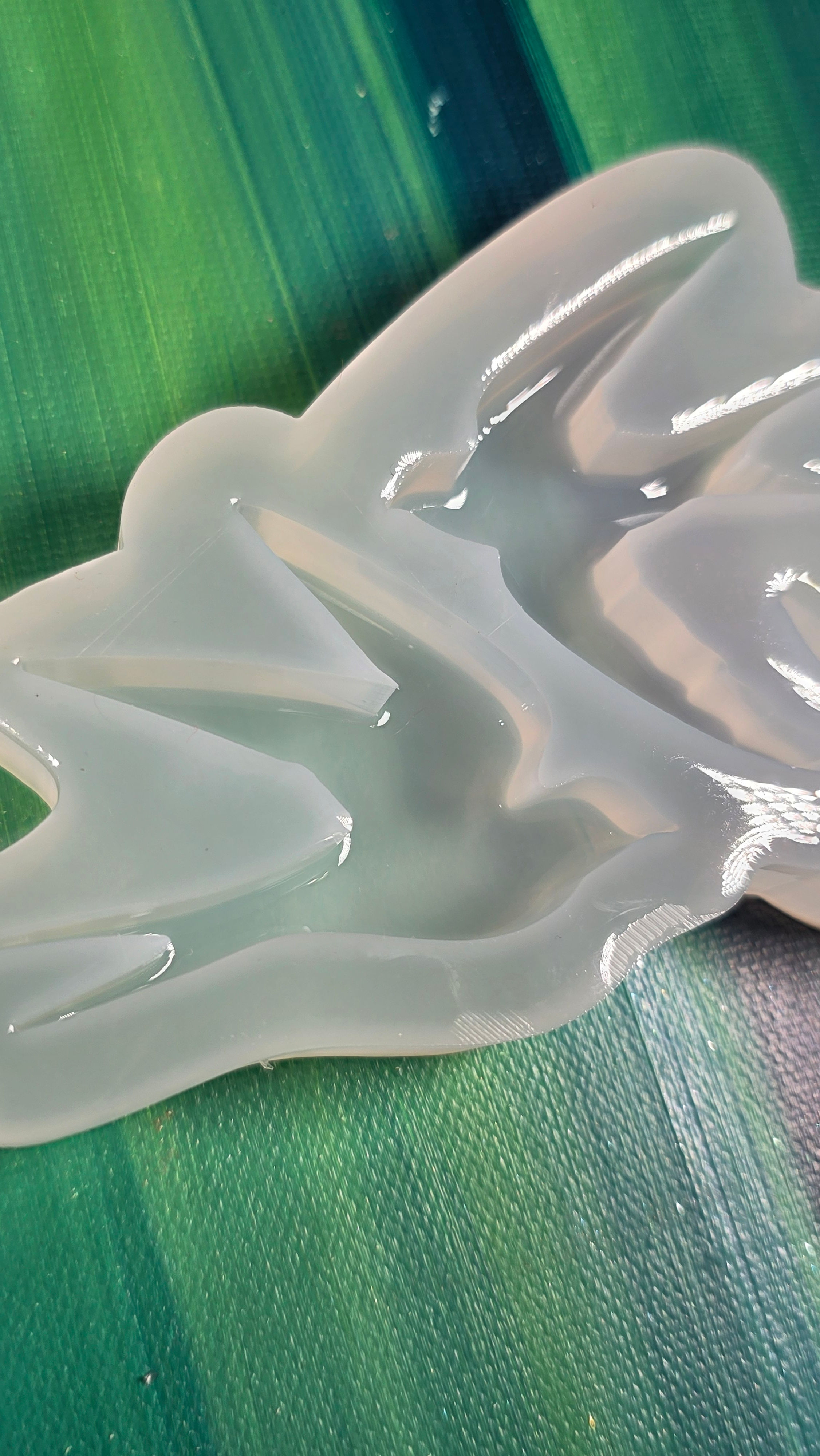 Flying Birds Set Glossy Handmade Silicone Mold