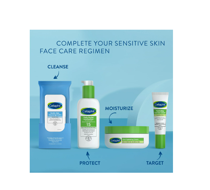 Thumbnail: Cetaphil Gentle Skin Cleansing Cloths - 10 count