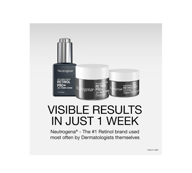 Thumbnail: Neutrogena Rapid Wrinkle Repair Retinol Pro Night Moisturizer 1.7 oz