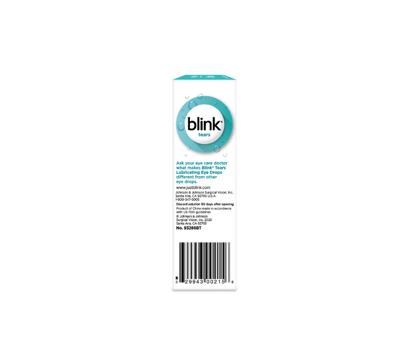 Thumbnail: Blink Tears Eye Drops Size 0.5 fl.