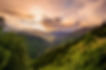 mountain and valley