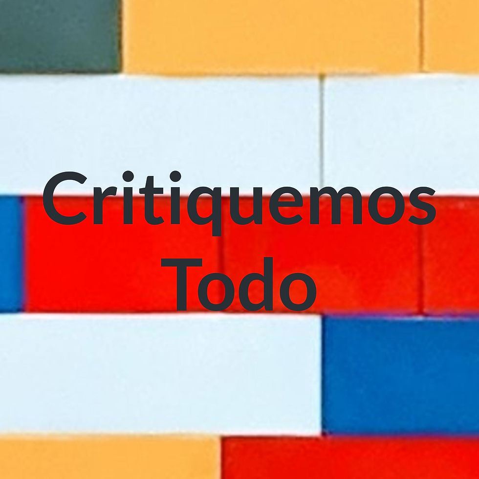 Nuevo proyecto: Podcast - "Critiquemos Todo", ya disponible en Spotify!