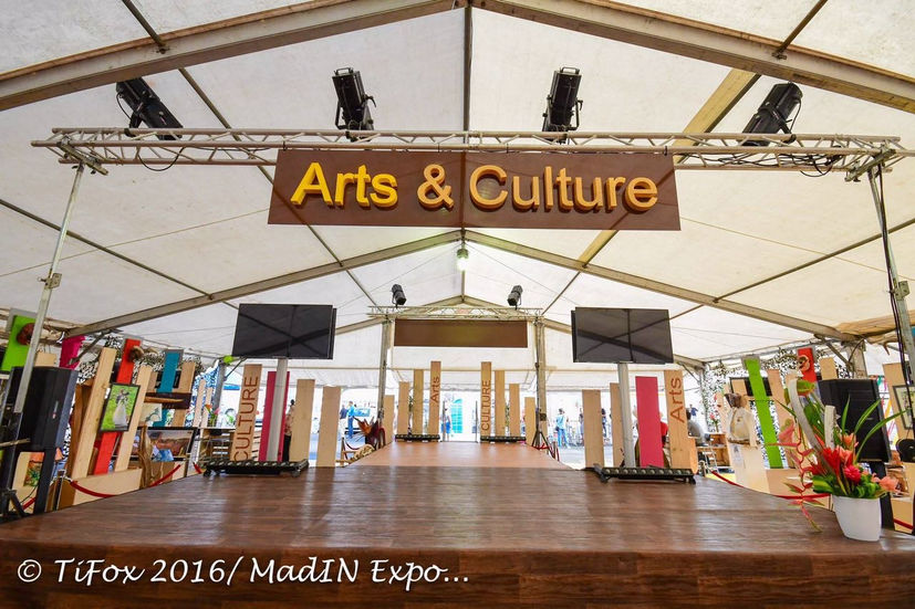 DESIGN D'ESPACE MULTICULTUREL MADIN'EXPO