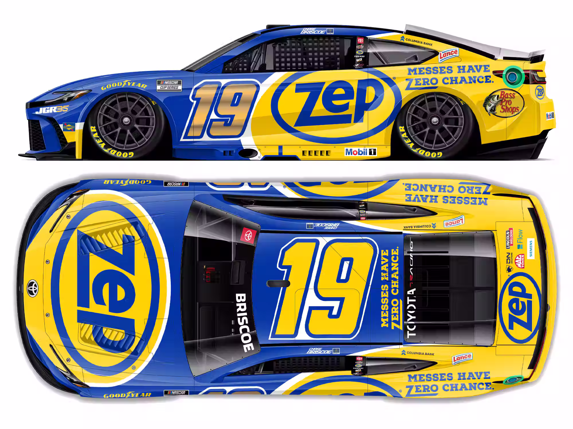 Chase Briscoe 2026 Zep 1/24 Elite