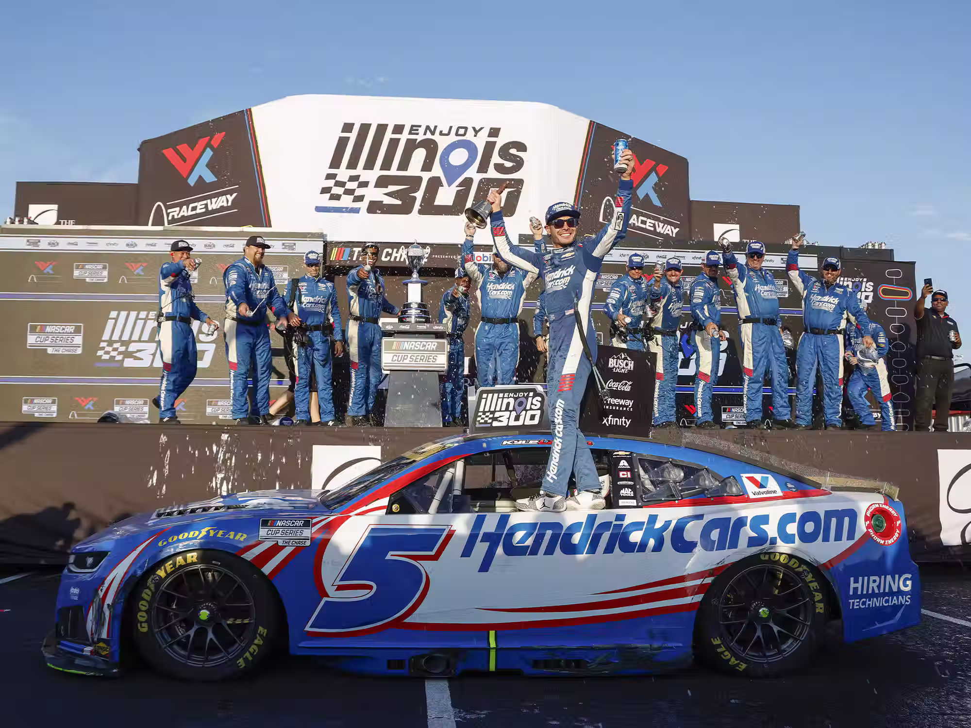 Kyle Larson 2026 HendrickCars.com WWT Raceway Win 1/24 ARC Diecast