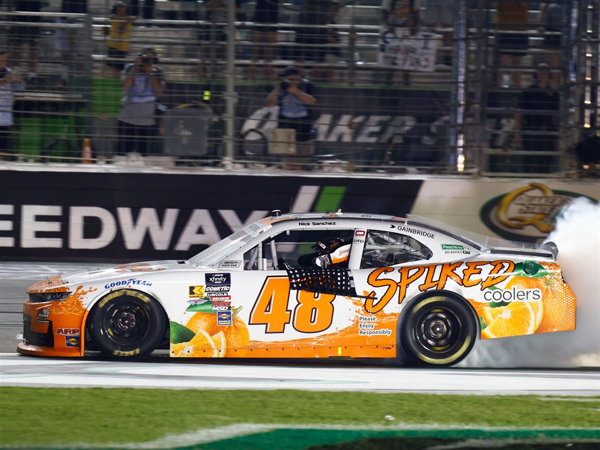 Nick Sanchez 2025 Spiked Coolers EchoPark Win Raced Version 1/24 ARC