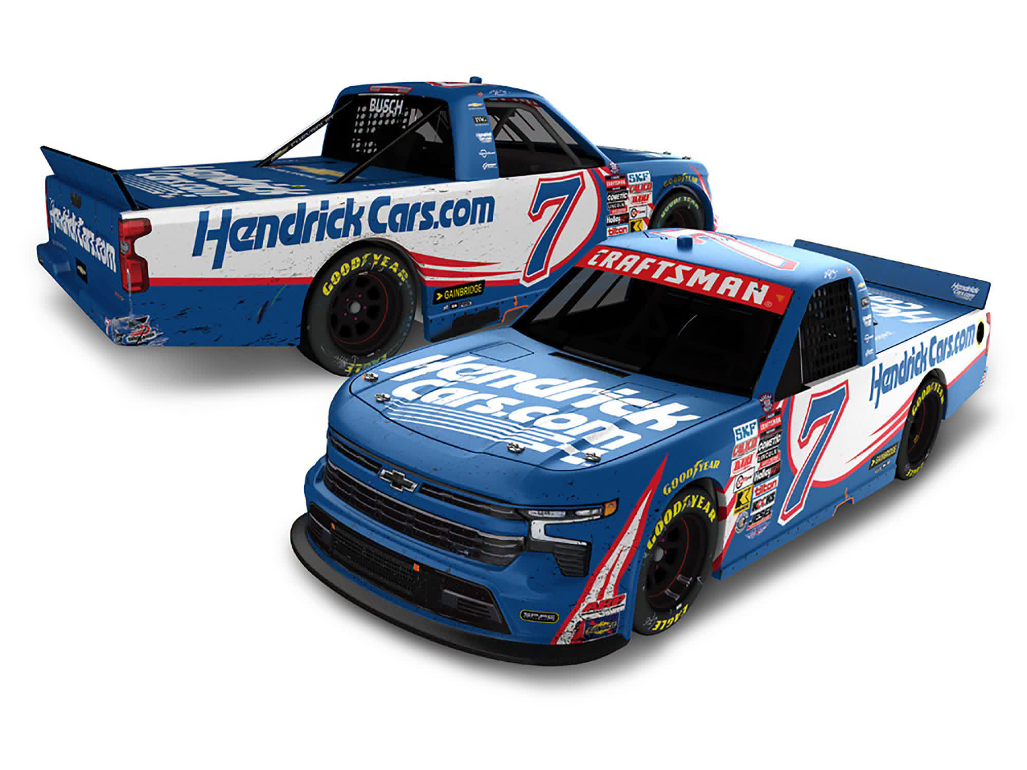 Kyle Busch 2026 HendrickCars.Com Dover Race Win Version 1/24 ARC