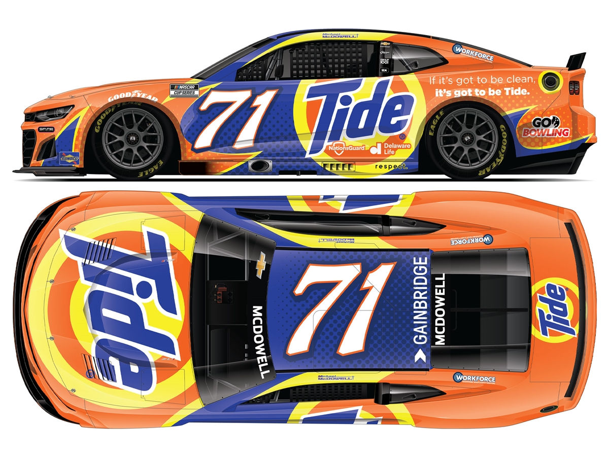Michael McDowell 2025 Tide 1/24 ARC