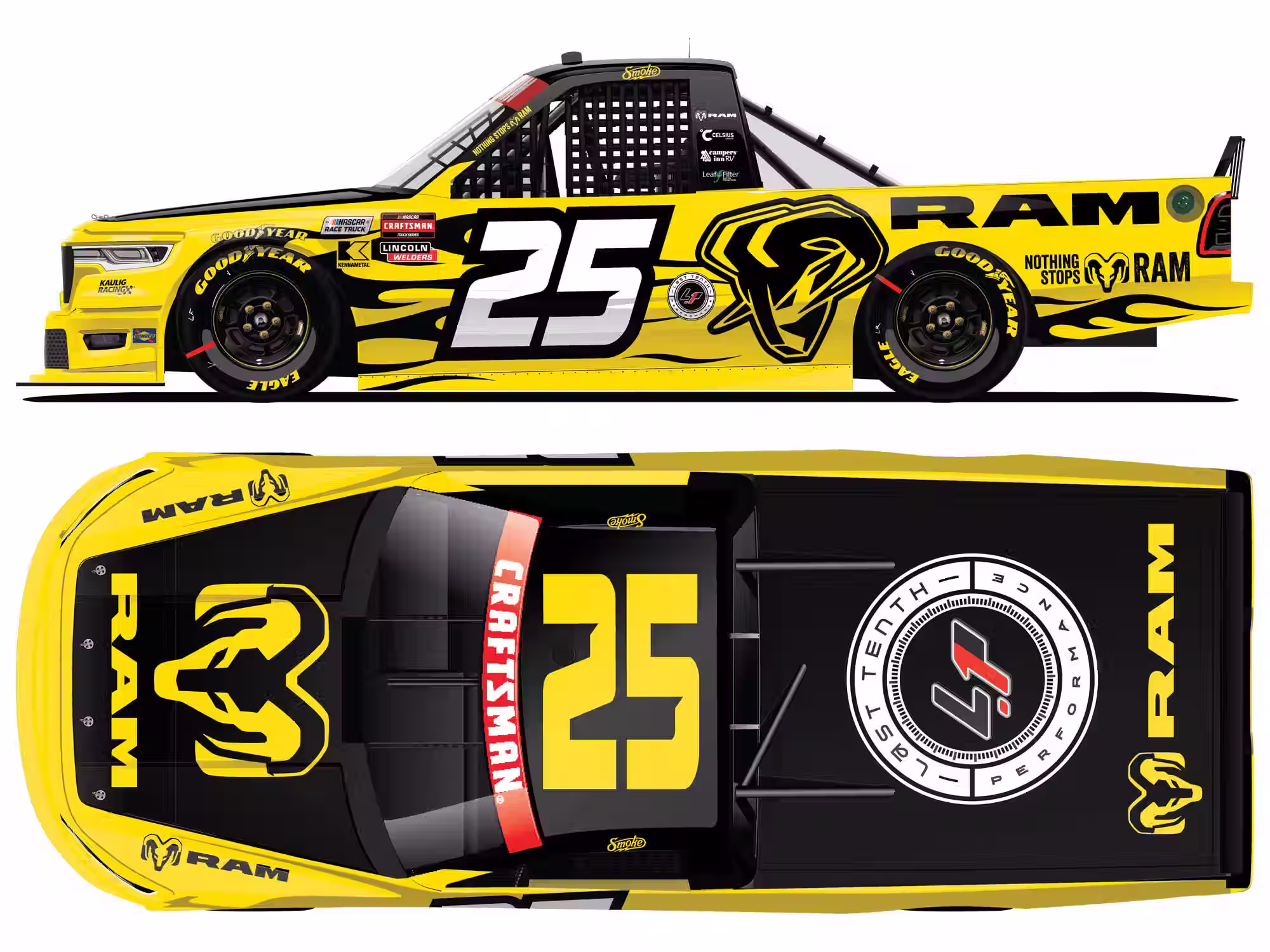 Tony Stewart 2026 Ram Trucks 1/24 ARC Diecast