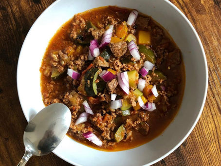 Healthy Oil Respecter style chili