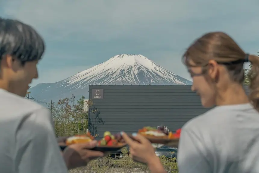 富士山住宿 GLANSTELLA CABIN Fujiyamanakako
