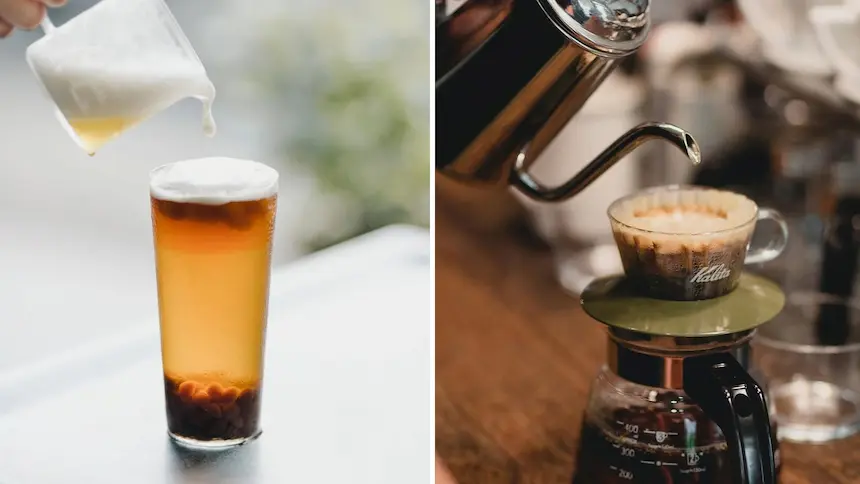 Coffee Stopover Black 店內提供多種創意飲品與客製飲品