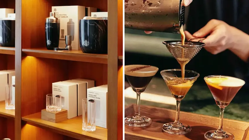 首爾咖啡廳「獎忠 Lounge R 」獨家限定飲品與杯具

