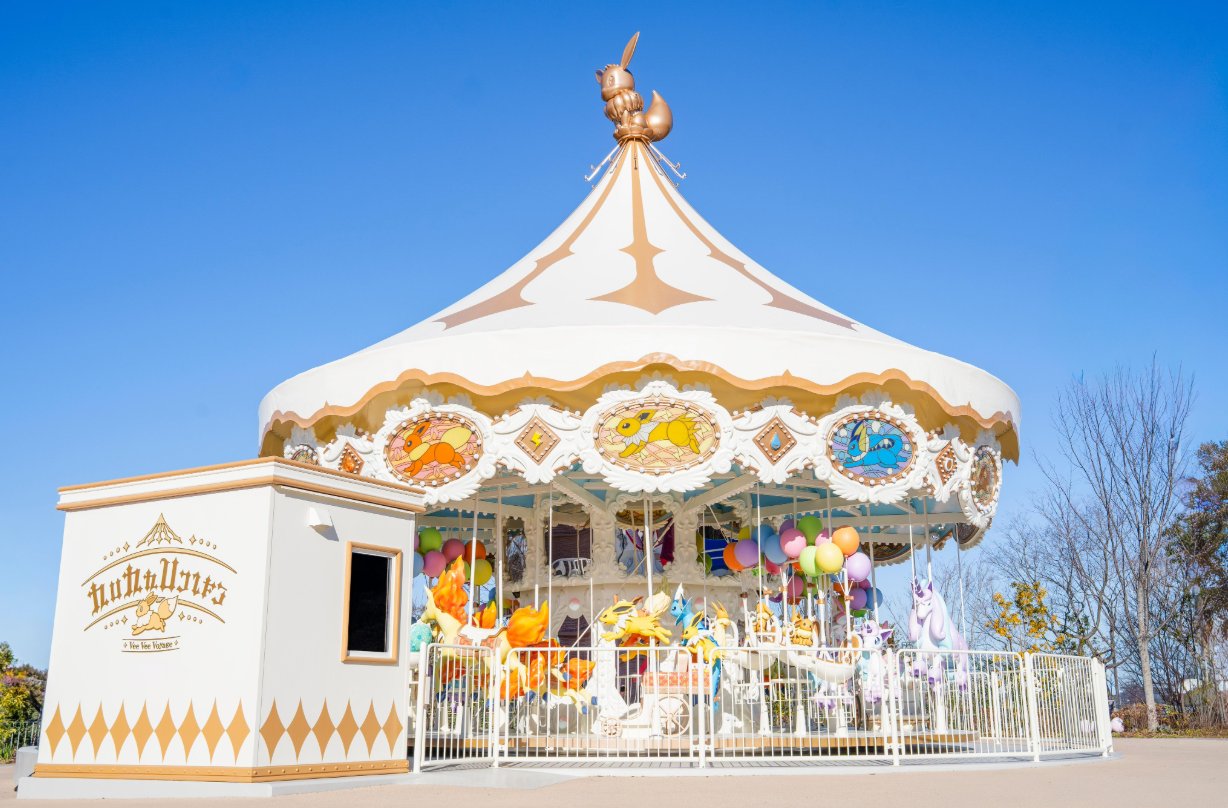 寶可夢樂園PokéPark KANTO園區內部設施