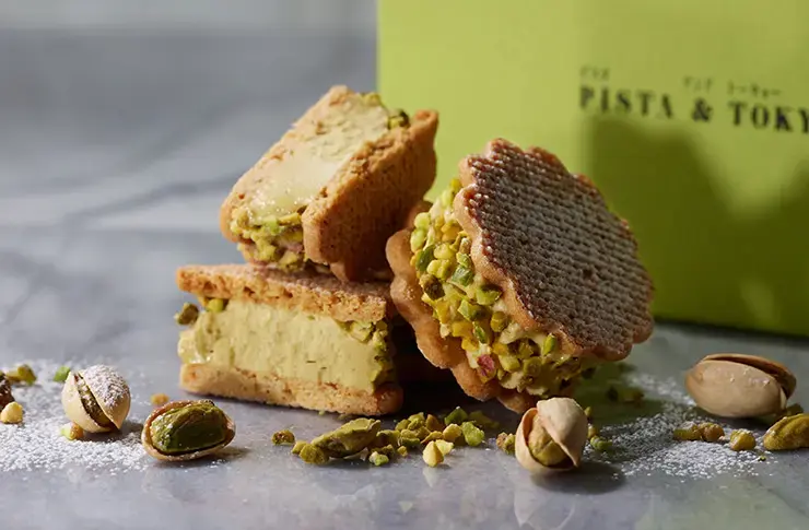 東京伴手禮推薦 PISTA & TOKYO Pistage 開心果夾心餅乾

