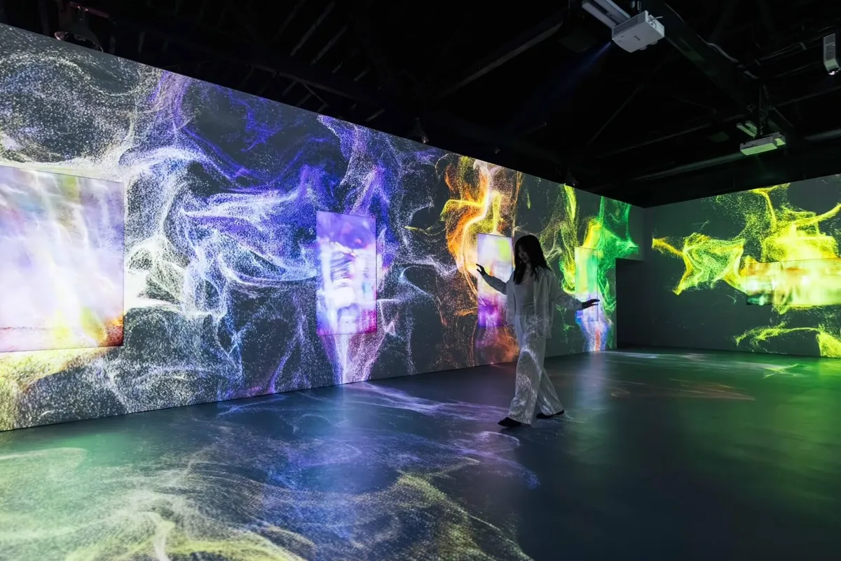 《流光藝境》展覽空間