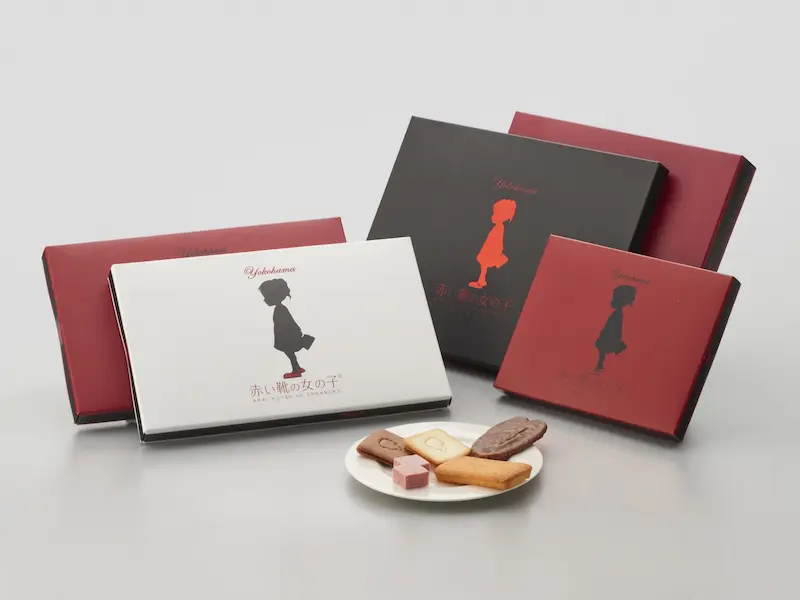  橫濱必買知名伴手禮「紅鞋女孩」
