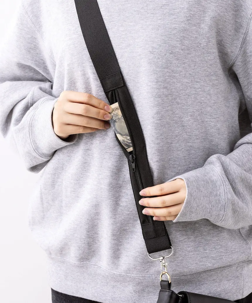 3COINS 旅遊防盜側背帶

