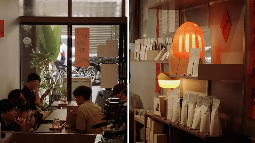  世界百大咖啡館  Keep Coffee Roastery 的店景