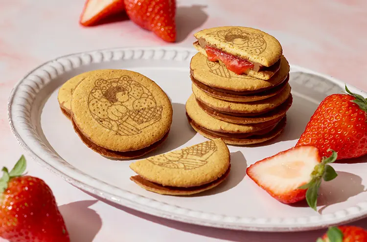 東京伴手禮ICHIGO SHOP by francais 「草莓牛奶夾心餅」

