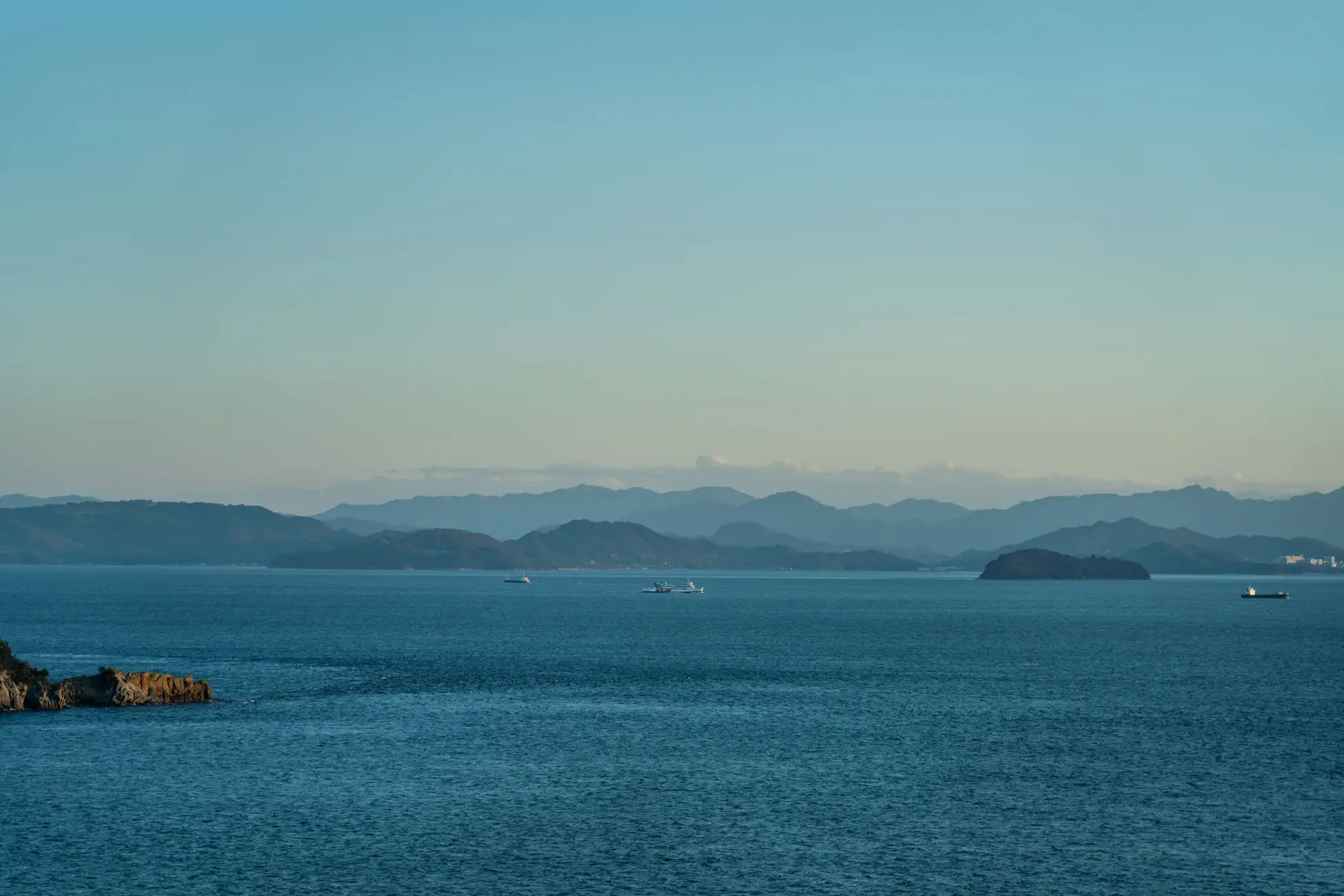 日本香川縣小豆島有著日本地中海之美稱