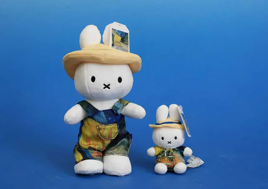 《大梵谷展》將販售與 Miffy 合作的聯名玩偶