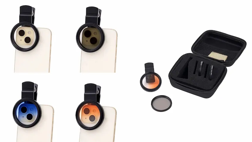  3COINS 手機專用鏡頭濾鏡組

