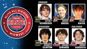 USPHL Elite 2024-25 Midwest All-Division Team