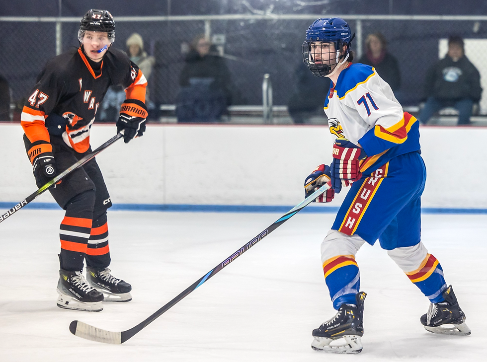 Chicago Crush Defenseman #71 Connor Edwards | Photo by Beverly Buchinger