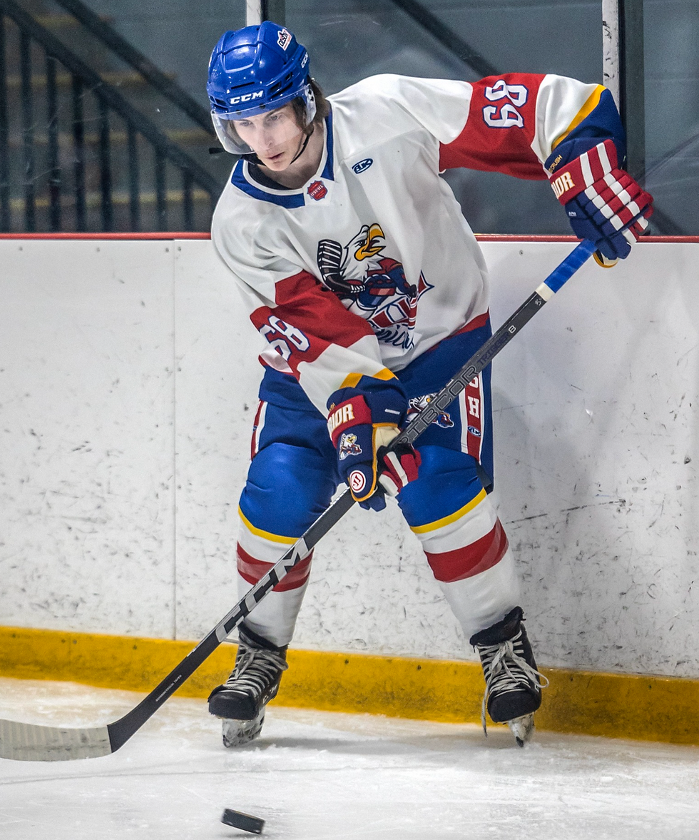 #68 Defenseman Evan Rzeszutko | Photo by Beverly Buchinger
