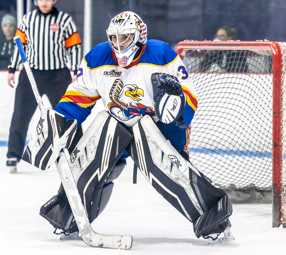 Chicago Crush Goaltender #32 Daniel Gurtner | Photo by Beverly Buchinger