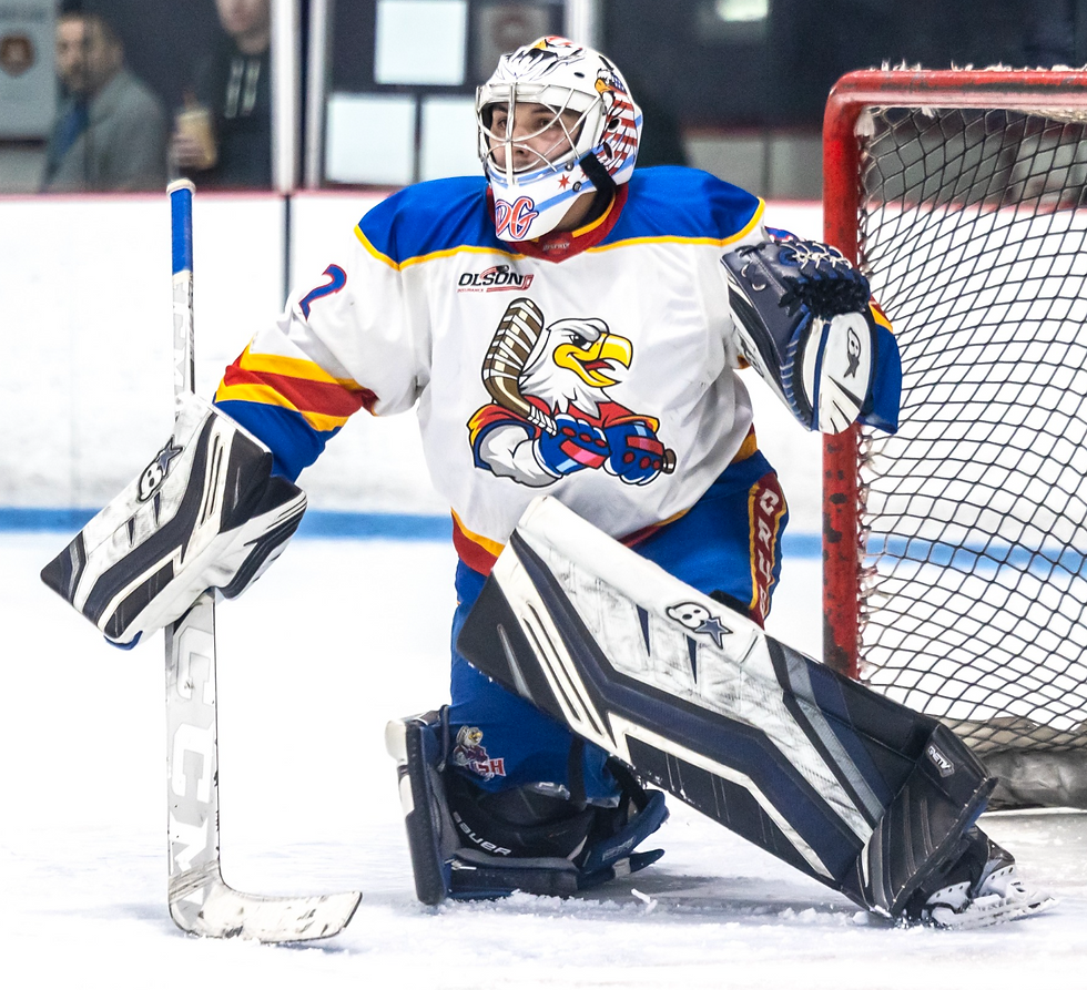 Chicago Crush Goaltender #32 Daniel Gurtner | Photo by Beverly Buchinger