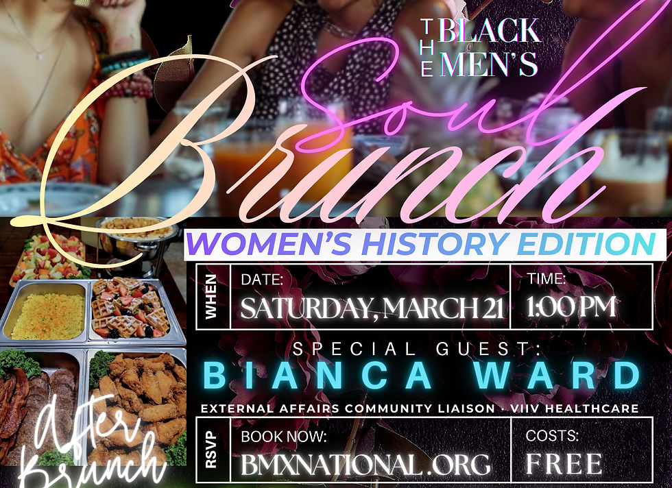 Black Men's Soul Brunch: Women's History Edition