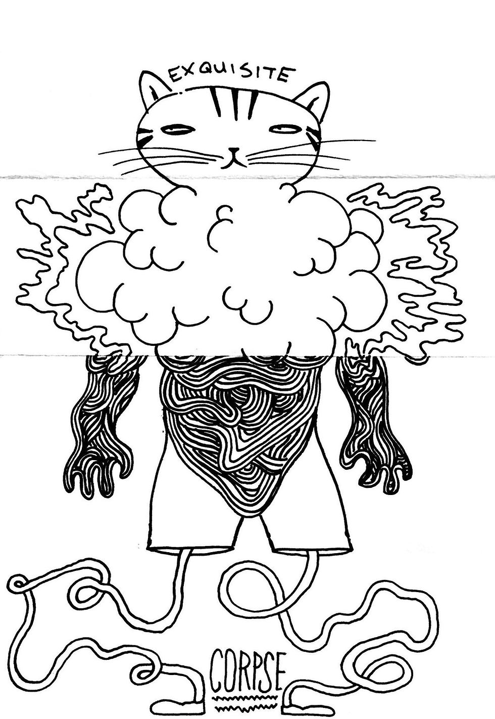 Exquisite Corpse, Betsey Gravatt