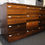 Miniatura: Móvel gaveteiro, em Madeira e folheado de cerejeira