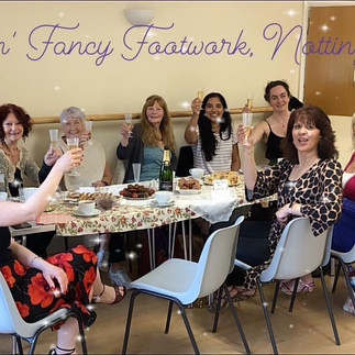 Followers's fancy footwork workshop group photo