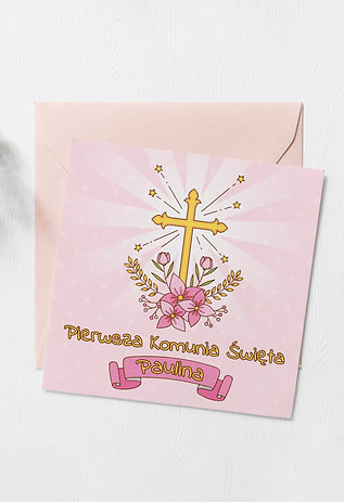 Zaproszenia na Komunię Świętą